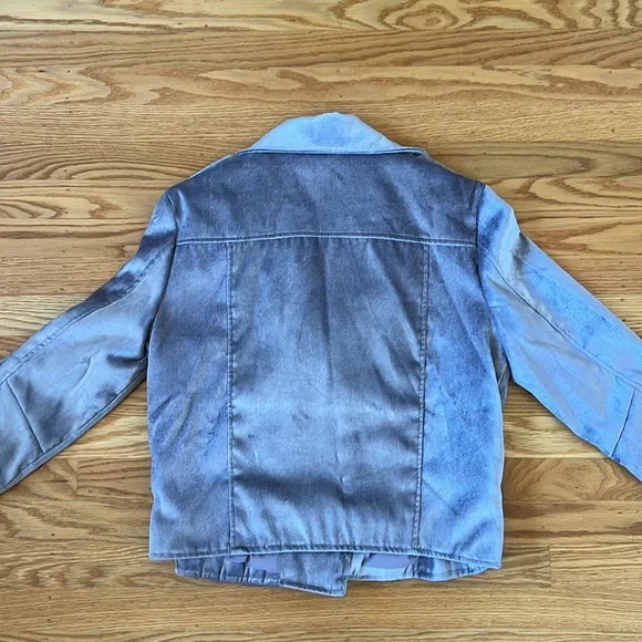 Walter Baker Violet Velvet Jacket - Picture 8 of 8